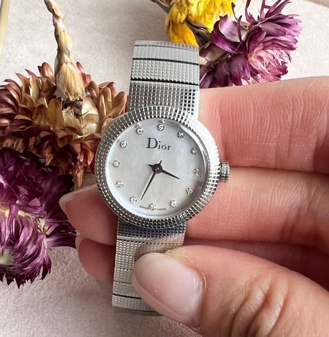 1 - Dior Lady Dior de MOP Diamond Steel Bracelet