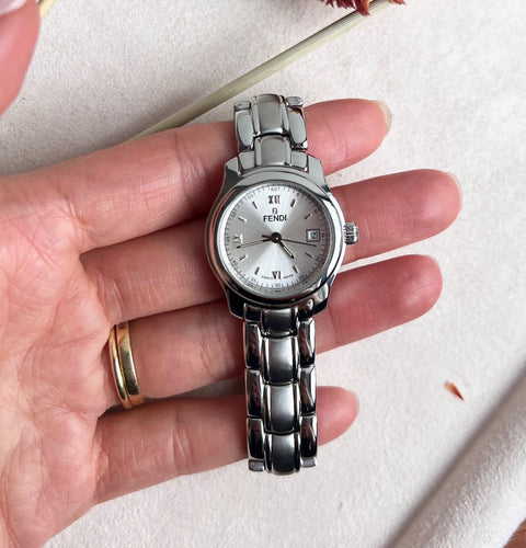 17 - Fendi Classic Silver Dial