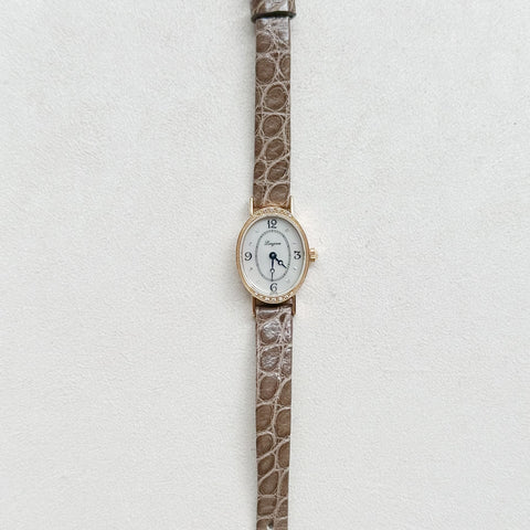 Q - LONGINES1 - Longines L5.182.9 32752465 18K RG MOP