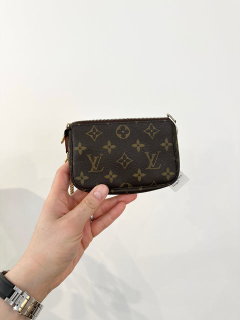 LVMON LV Monogram mini pochette