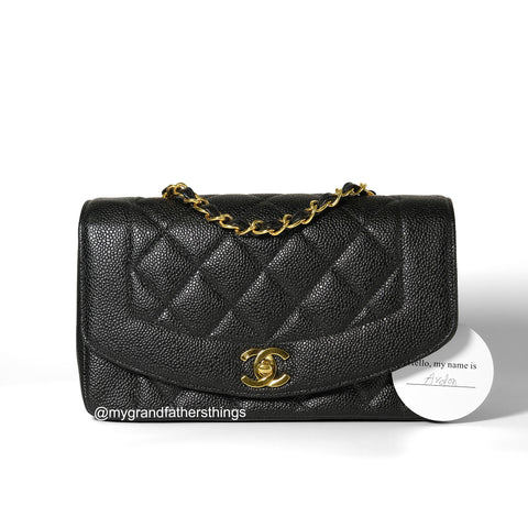 Ardon, 3 Series Small Diana Black Caviar with seal only