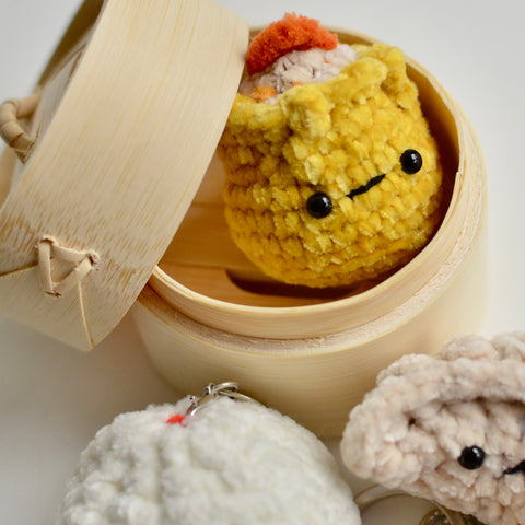 Fuzzy Feelings Dim Sum Bag Charms