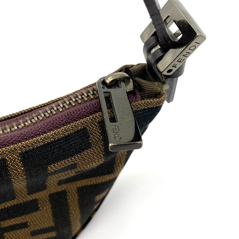 FENDZUCPOUCH, Fendi Half Moon Shoulder Mini Bag