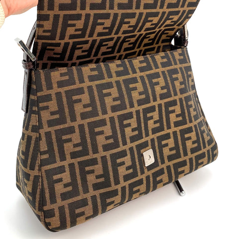 FENZMBN FENDI Zucca Mamma Baguette
