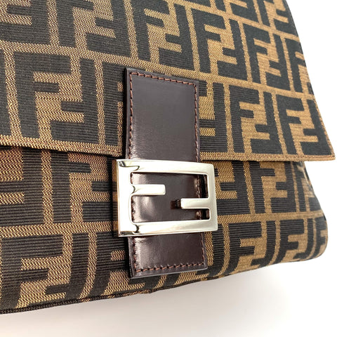 FENZMBN FENDI Zucca Mamma Baguette
