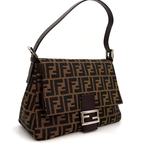 FENZMBN FENDI Zucca Mamma Baguette